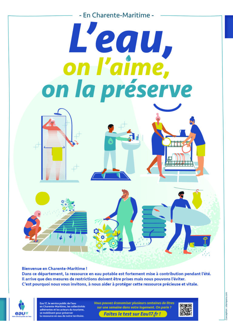 L’eau, on l’aime, on la préserve 💧